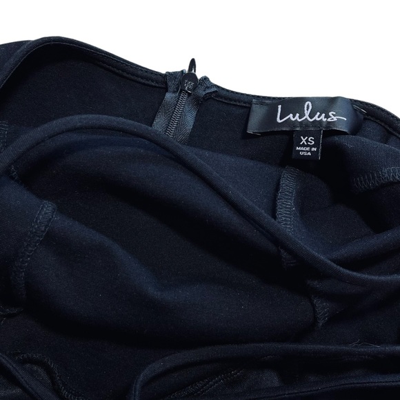 Lulus Be-All Trend-All Backless Black Midi Dress - Picture 4 of 10